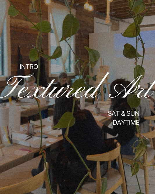 Intro to Textured Art · (Sat & Sun Daytime)