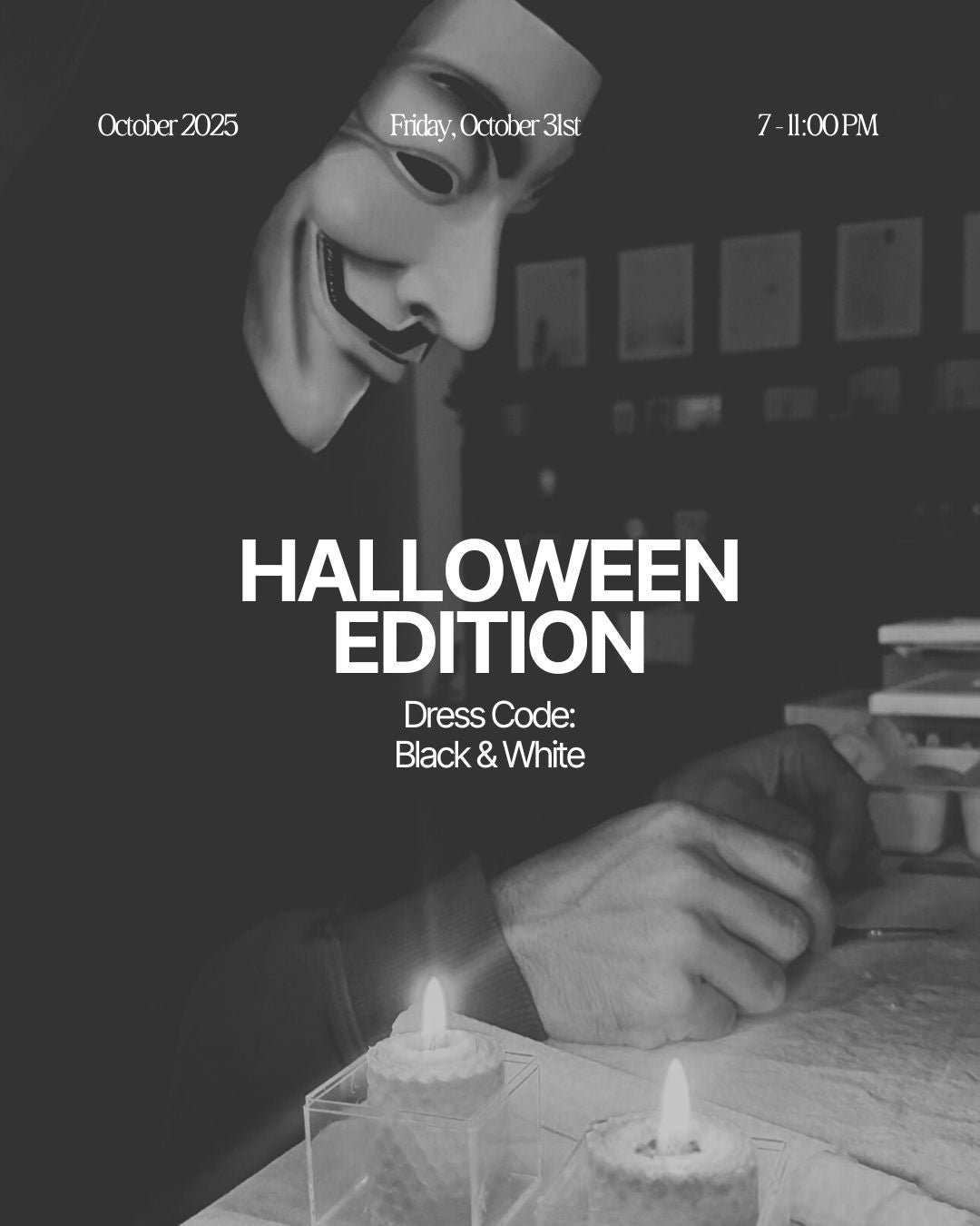 Halloween Art Social Night