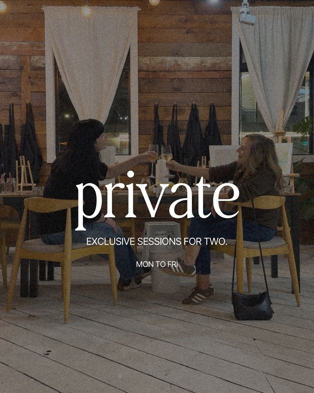 Private Textured Art Session for Two