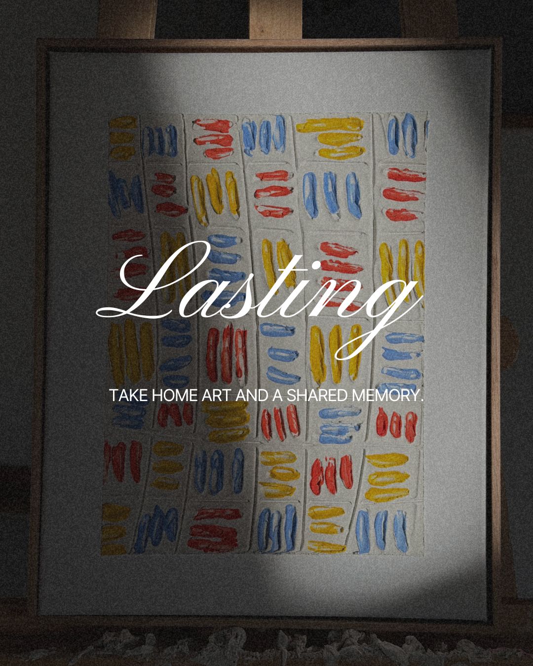 Private Textured Art Session for Two